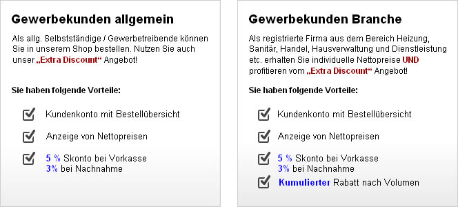 Heizkoerper-Edelstahl.de - Neukunden