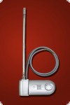 Elektro Heizpatrone f. Handtuchtrockner inkl. Montage Thermostat+Schalter