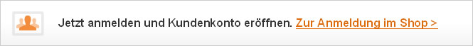 Neukunden zur Anmeldung im Shop.