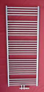 60 x 148 cm Badheizkörper INOX Edelstahl Option Mittelanschluss