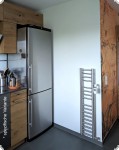 Edelstahl INOX Handtuchheizkörper Heizköper 35 x 113 cm